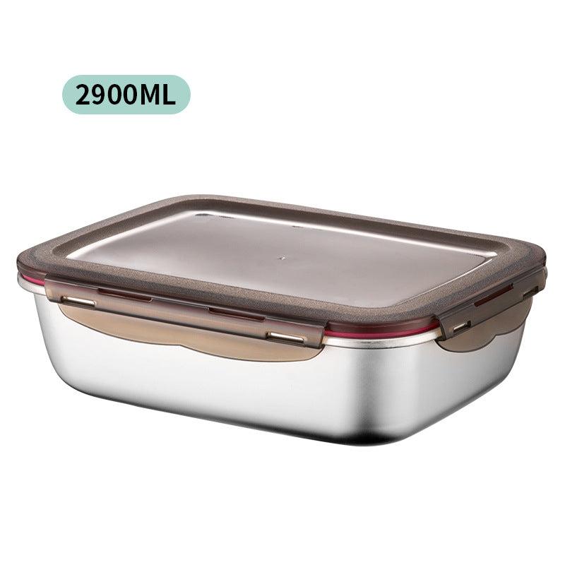 Stainless Steel Lunch Box for Fresh Keeping, Picnic Food, Bento Accessories