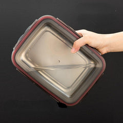 Stainless Steel Lunch Box for Fresh Keeping, Picnic Food, Bento Accessories