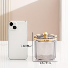 Acrylic Storage Jar Food Container Airtight Lid Candy Jars Portable Canisters