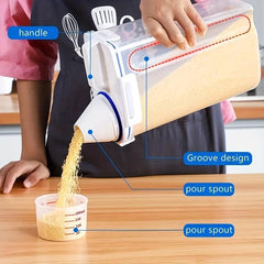 Sealed Rice Bucket Food Jar Large Capacity Moisture proof Kitchen Supplies