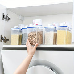 Sealed Rice Bucket Food Jar Large Capacity Moisture proof Kitchen Supplies