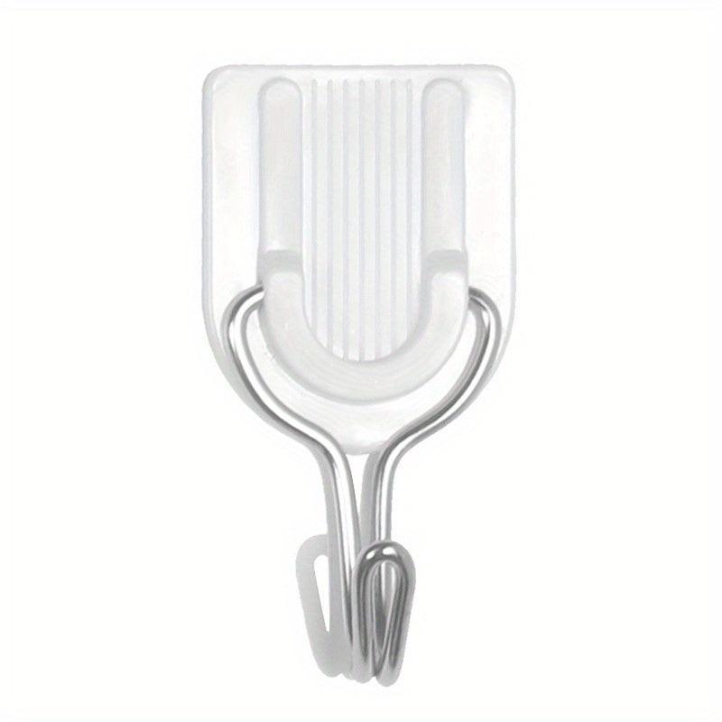 10pcs Non Slip Sticky Hooks for Kitchen Bathroom Living Room Towel Storage Hooks