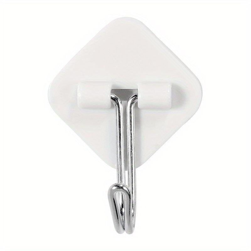 10pcs Non Slip Sticky Hooks for Kitchen Bathroom Living Room Towel Storage Hooks