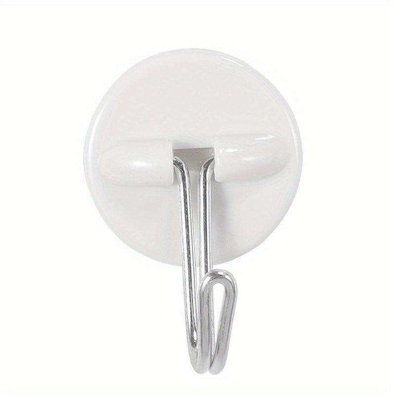 10pcs Non Slip Sticky Hooks for Kitchen Bathroom Living Room Towel Storage Hooks