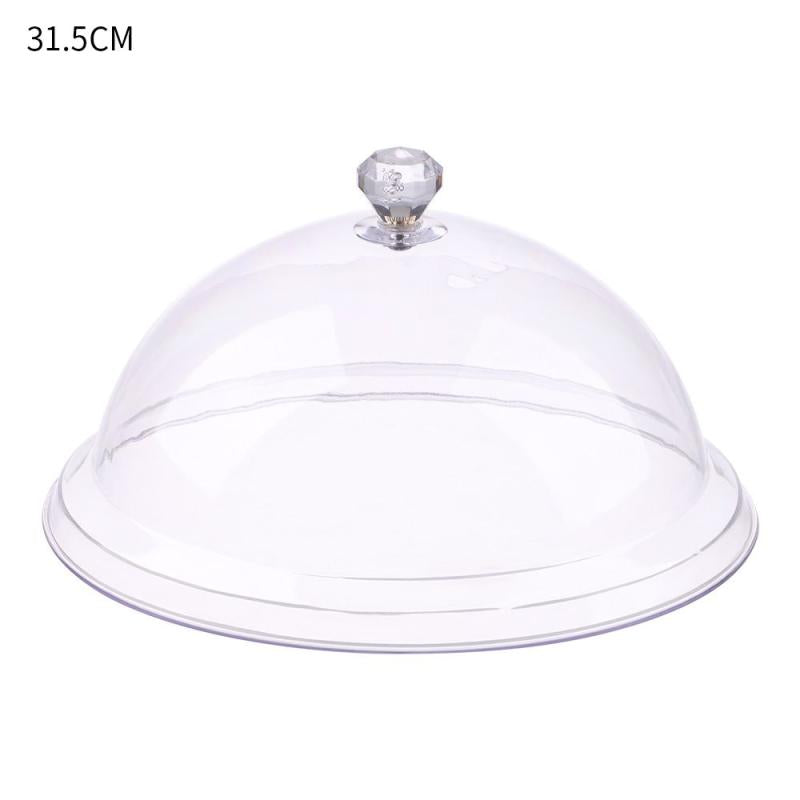 Acrylic Cake Plate Dust Proof Display Holder for Food and Party Decoration