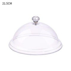 Acrylic Cake Plate Dust Proof Display Holder for Food and Party Decoration