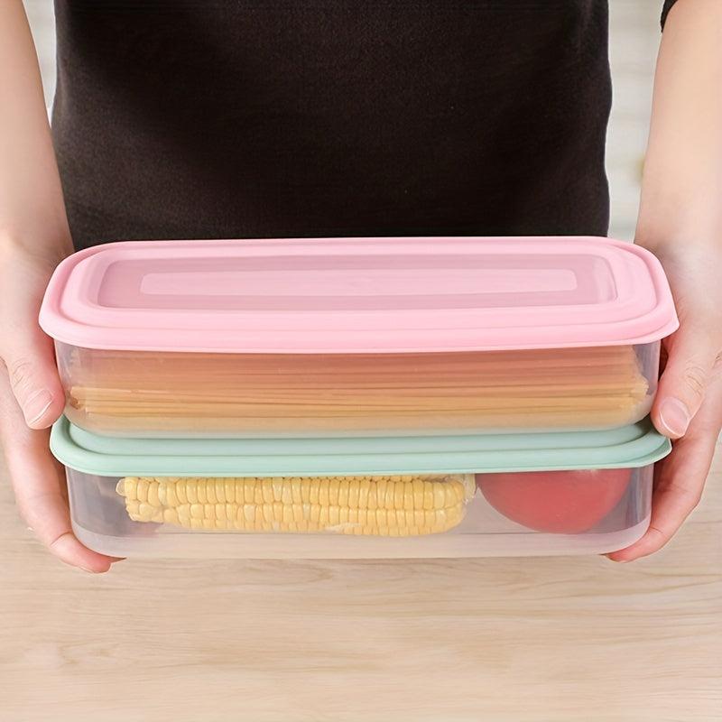 Pasta Container Food Storage Crisper Sealed Spaghetti Organizer Airtight