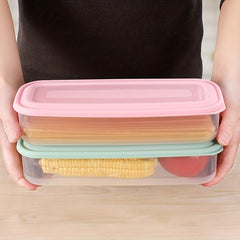 Pasta Container Food Storage Crisper Sealed Spaghetti Organizer Airtight