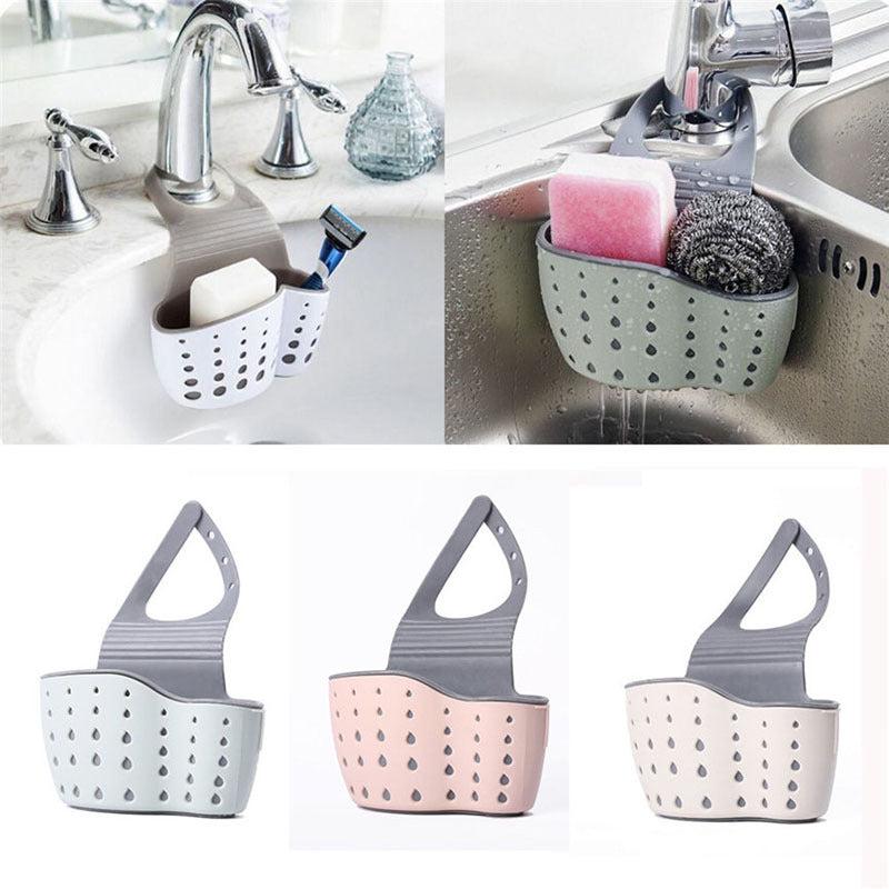 Adjustable Drain Rack Bathroom Sink Kitchen Tool