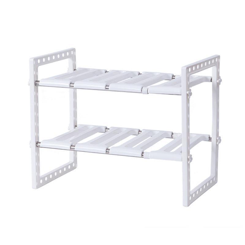 Adjustable 2-Layer Under Sink Organizer for Kitchenware