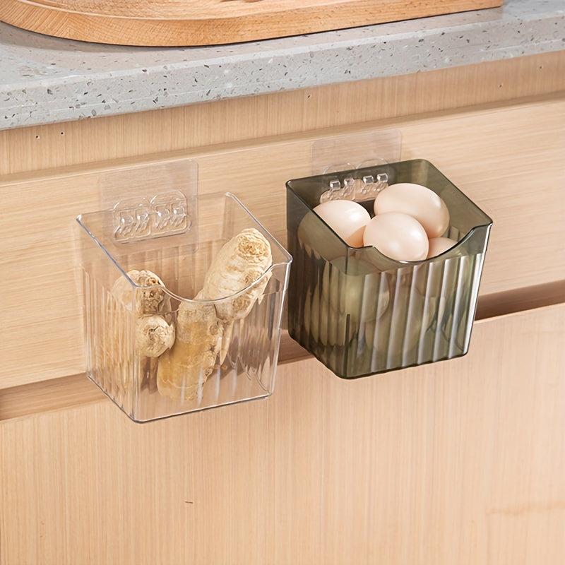Kitchen Ginger Garlic Storage Basket Storage Rack Hanging Basket