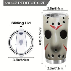 20oz Halloween Cup Stainless Steel Tumbler Double Wall Vacuum Insulated