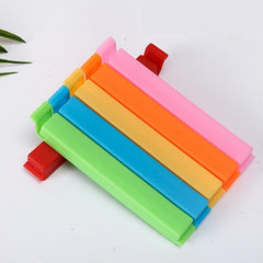 12pcs Reusable Food Sealing Clips Keep Snacks Fresh & Moisture Proof Kitchen