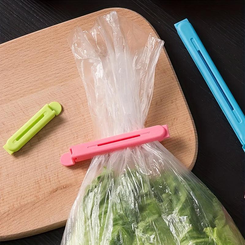 12pcs Reusable Food Sealing Clips Keep Snacks Fresh & Moisture Proof Kitchen