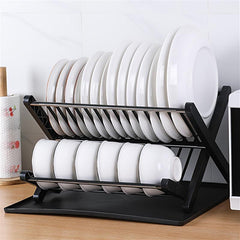Kitchen Foldable Dish And Bowl Drain Rack