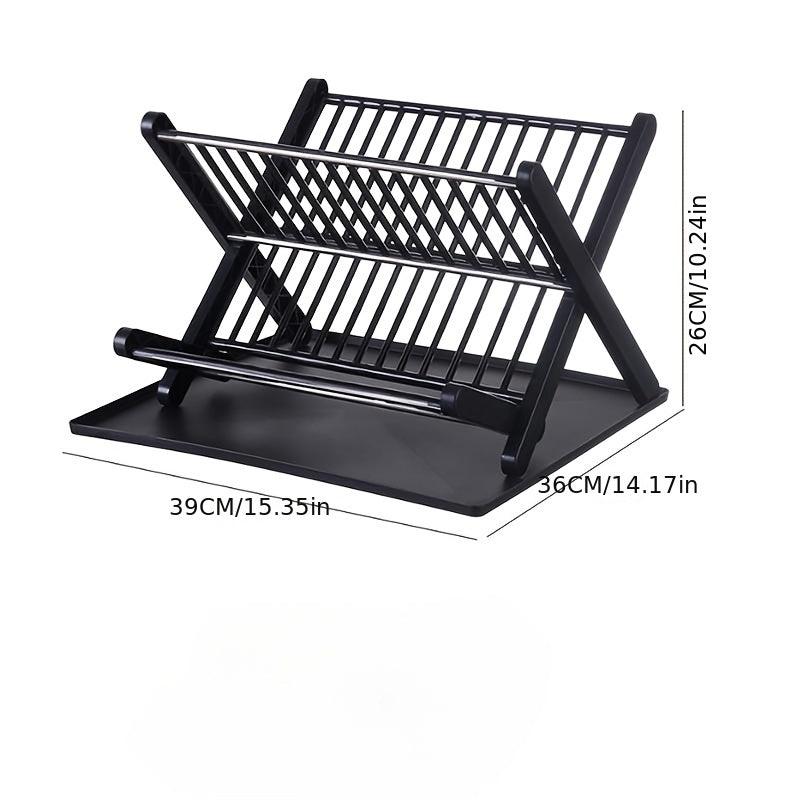 Kitchen Foldable Dish And Bowl Drain Rack