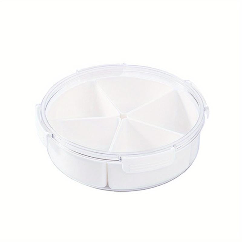 Plastic Refrigerator Storage Box With Grids Fresh Keeping