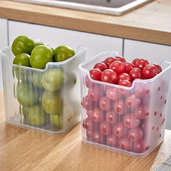 Refrigerator Side Door Storage Box Divided Kitchen Fridge Fresh keeping Box