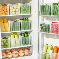 Refrigerator Side Door Storage Box Divided Kitchen Fridge Fresh keeping Box