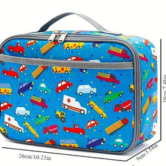 Oxford Cloth Lunch Box Insulated Bag Mini Cooler Pack for Camping Picnic Beach