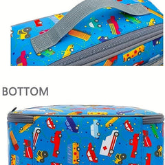 Oxford Cloth Lunch Box Insulated Bag Mini Cooler Pack for Camping Picnic Beach