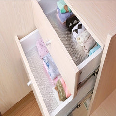 Aluminum Foil Shelf Liners Non Adhesive Waterproof Refrigerator Mat
