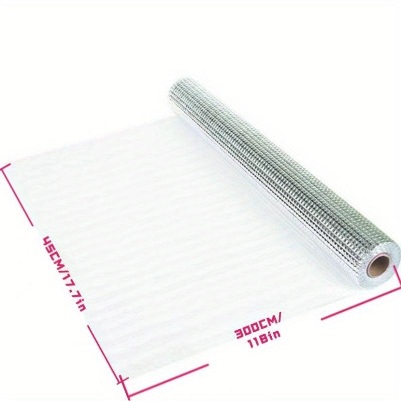 Aluminum Foil Shelf Liners Non Adhesive Waterproof Refrigerator Mat