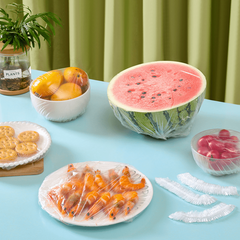 200pcs Stretchable Bowl Covers Reusable Food Storage Lids