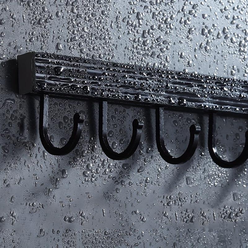 Hanging Rack Wall Mounted Aluminum Lid Cooking Utensil Hanger