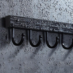 Hanging Rack Wall Mounted Aluminum Lid Cooking Utensil Hanger
