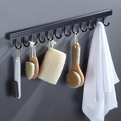 Hanging Rack Wall Mounted Aluminum Lid Cooking Utensil Hanger