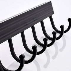 Hanging Rack Wall Mounted Aluminum Lid Cooking Utensil Hanger