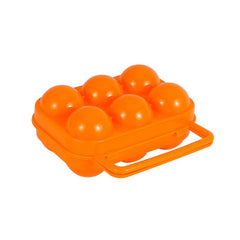 Portable Egg Storage Box with Lid for Outdoor Picnics Camping BBQs