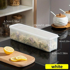 Pasta Container With Lid Food Storage Crisper Sealed Containers