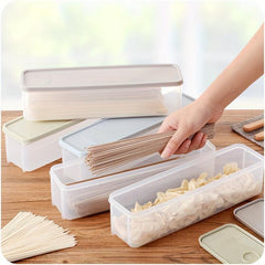Pasta Container With Lid Food Storage Crisper Sealed Containers