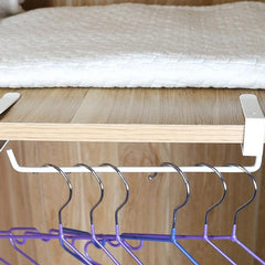 2pcs Kitchen Roll Paper Rack Under Cabinet Storage Desktop Organizer