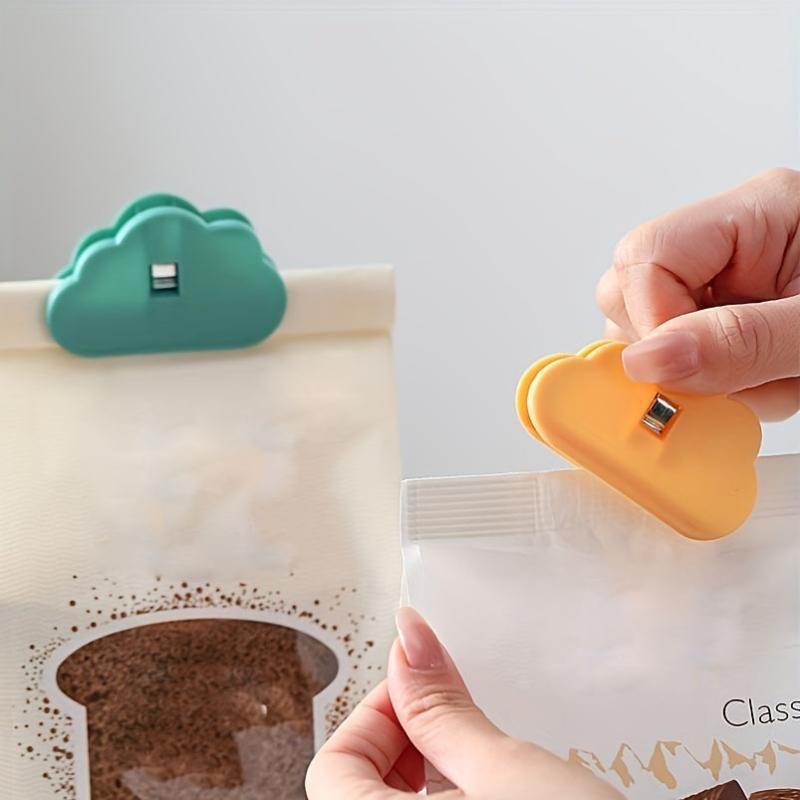 3pcs Clouds Sealing Clip Portable Storage Food Snack Seal