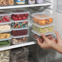 Refrigerator Fresh Box 4pcs Food Storage Container