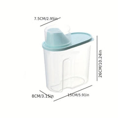 Portable 5L Rice Bucket Cereal Storage Container