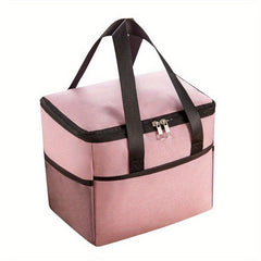 Aluminum Foil Bento Bag Ice Pack Outdoor Picnic Lunch Box Hand Wash Insulated