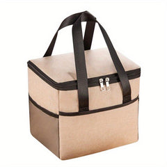 Aluminum Foil Bento Bag Ice Pack Outdoor Picnic Lunch Box Hand Wash Insulated