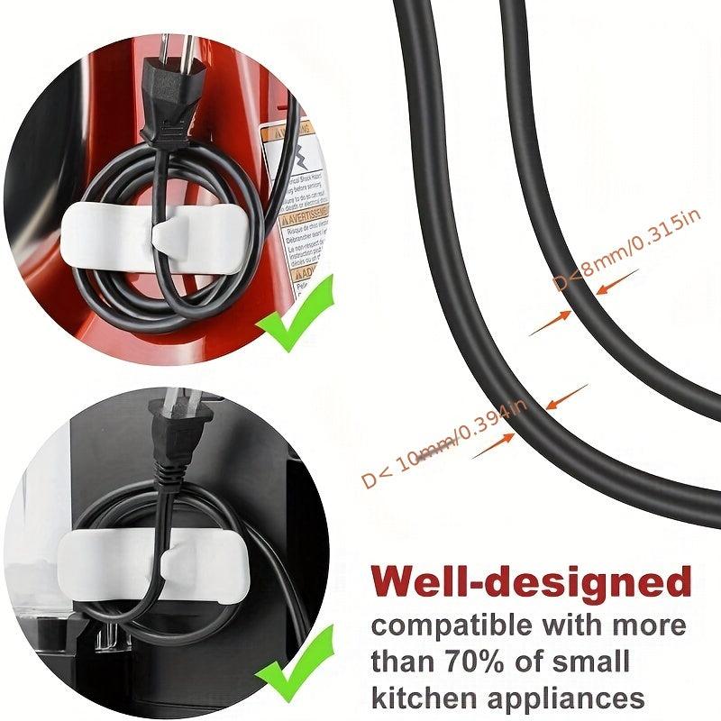 6pcs Kitchen Cord Wrapper Cable Organizer for Appliances