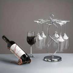 35 56 Cm Wine Glass Rack Freestanding Iron Stemware Rack