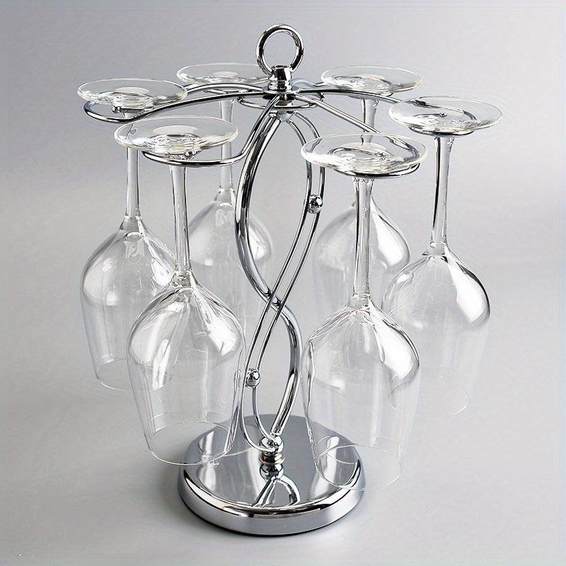 35 56 Cm Wine Glass Rack Freestanding Iron Stemware Rack