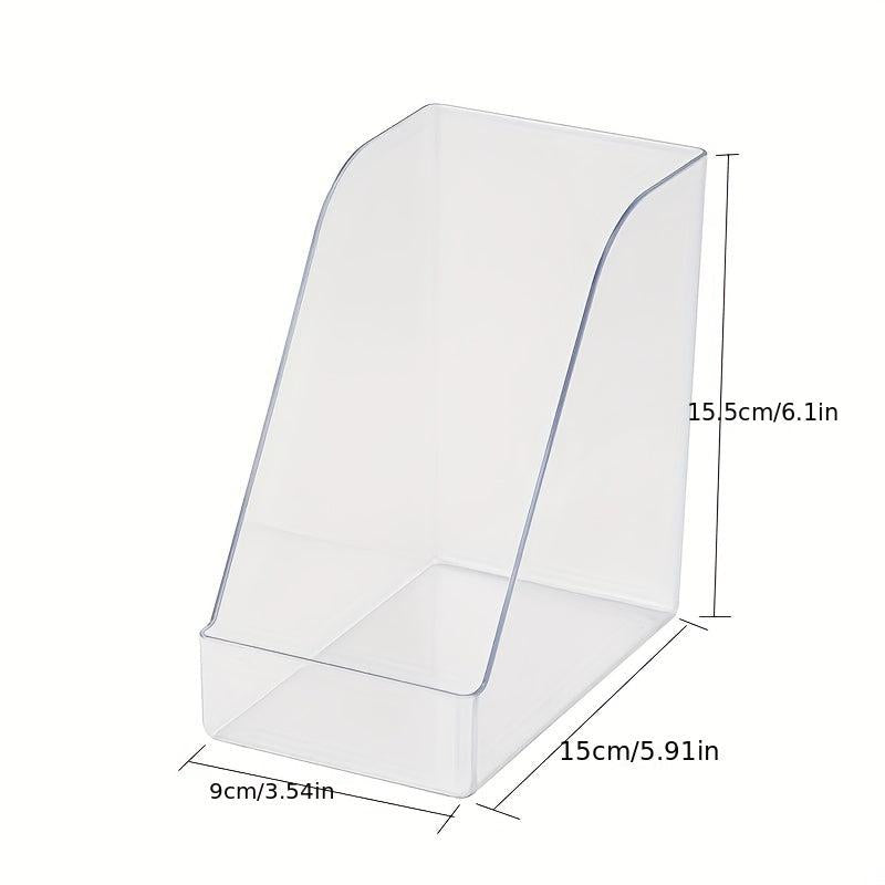 Desktop Diagonal Storage Box Right Angle Book Cosmetics Holder