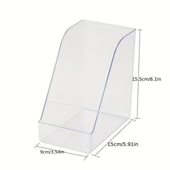 Desktop Diagonal Storage Box Right Angle Book Cosmetics Holder