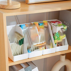 Desktop Diagonal Storage Box Right Angle Book Cosmetics Holder
