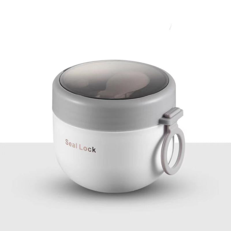 SUS304 Stainless Steel Insulated Soup Cup with Lid Leakproof Thermal Food Jar