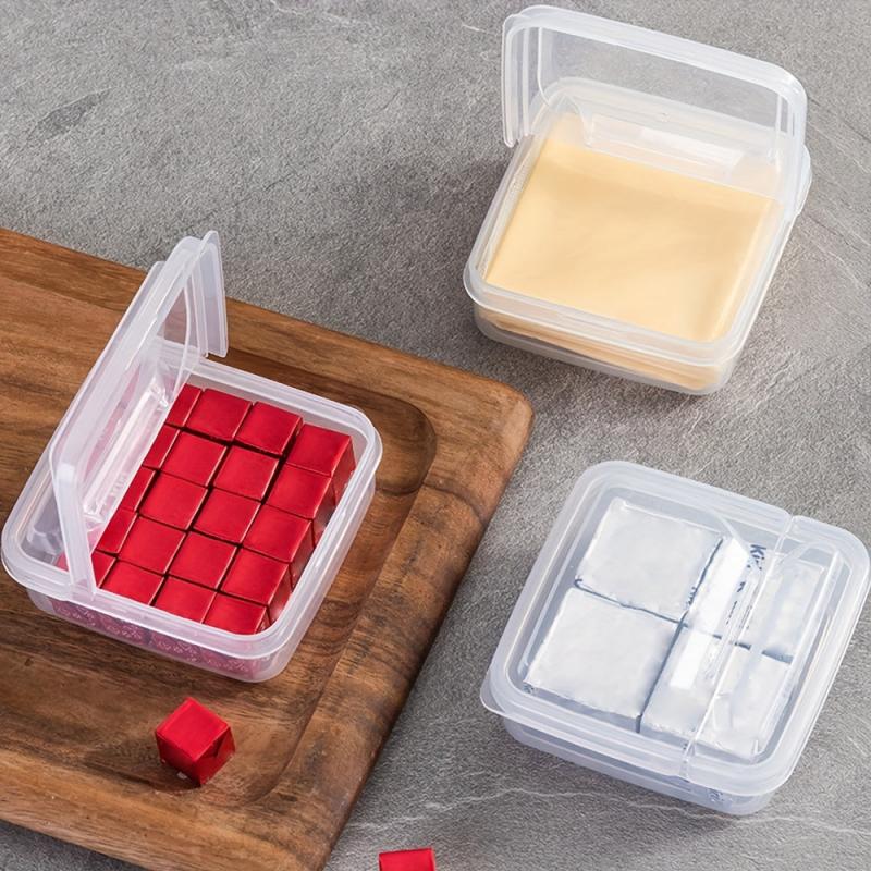 Cheese Sub Box Refrigerator Refrigeration Sealed Crisper Butter Storage Box