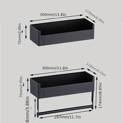 Magnetic Spice Rack for Refrigerator Space Saving Kitchen Storage